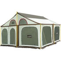 몽크로스 알프스 타프 스크린 하우스 캠핑 쉘터 텐트 대형, 혼합색상, 1개