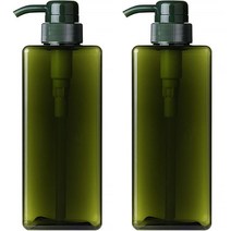 지앤와이 로션 펌프 공병 650ml, 그린, 2개