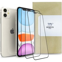 스메르 풀커버 강화유리 휴대폰 액정보호필름 3매, 1세트