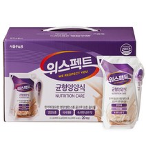 서울에프엔비 위스펙트 균형영양식 20p, 4000ml, 1개