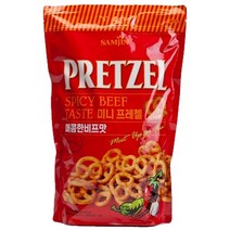 미니 프레첼 매콤한 비프맛, 300g, 1개