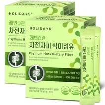 홀리데이즈 습관 차전자피 식이섬유, 150g, 2개