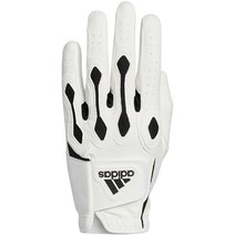 아디다스골프 멀티핏 360 골프 왼손장갑, 화이트 + 블랙