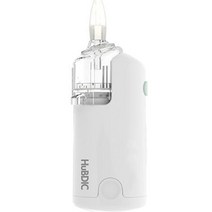 [유두흡입기사용법] 휴비딕 전동식 아기 콧물흡입기 HNA-130, 1개