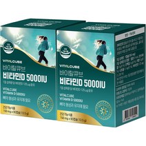 바이탈큐브 비타민D 5000IU 13.5g, 2개