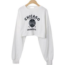 렐더프 박시 프린팅 크롭 맨투맨 cpt10610k29