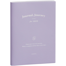 아이코닉 2023 저널 J 플랜위클리 다이어리, 06 Lavender