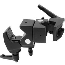 본젠 카메라 조명 촬영용 더블 슈퍼 클램프, 1개, KM-191X2D