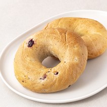 프레시오늘 신선냉장 쫄깃촉촉 베이글 플레인 105g + 블루베리 105g 세트, 1세트
