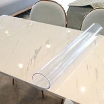 예피아 PVC 투명매트 모서리라운딩, 80cm x 130cm x 3mm, 투명