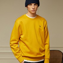 헤지스 남성용 베이직 기모 맨투맨