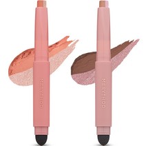 메리쏘드 투톤 섀도우 0.9g x 2종 세트, 스탈릿코랄+모브라운, 1세트