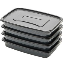 씨밀렉스 랑킵 말랑말랑 냉동실 전용 정리 밀폐용기 2700ml, 1개입, 4개