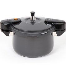 셰프라인 바비 경질 압력밥솥 5~6인용, 3.5L, 블랙