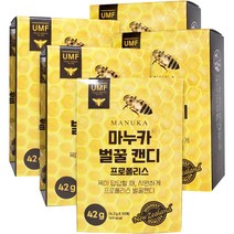 마누카벌꿀캔디, 5개, 42g