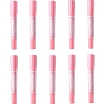 오션리브 부드럽게 잘써지는 양면 유성 마카펜 20 메트핑크, 1색, 10개