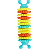 파스텔펫 강아지 버그 이갈이 장난감 Free, 블루, 1개