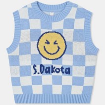 스파오 아동용 스마일 니트 베스트