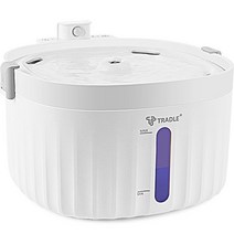 트래들 반려동물 맥반석 무선 정수기 2L, SDM-WP1, 화이트