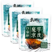 원선 마라 곤약량피 비빔면, 3개, 268g