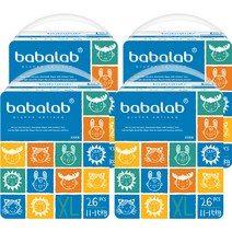 바바랩 울트라씬 프리미엄 밴드형 기저귀 유아용 특대형(11~15kg), 특대, 104개