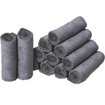 메이튼 스탠다드M 퓨어클린 드라잉 세차타월 중형(30 x 30cm), 12개, 그레이