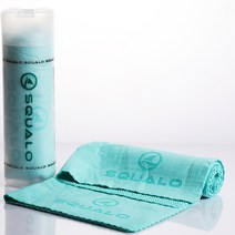 스쿠알로 습식 스포츠 타월, 민트, 1개