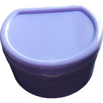 다르니나 틀니 보관 D타입 케이스, 연보라, 1개