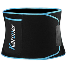 헬스센스 Karuner 운동용 허리보호대 블루, 1개