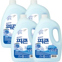 피죤 레귤러 섬유유연제 블루비앙카 본품, 3000ml, 4개