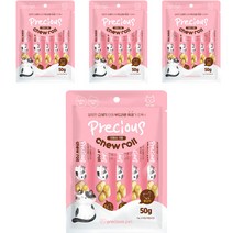 프레셔스펫 프레셔스 츄롤 고양이 간식 닭고기 5p, 4개