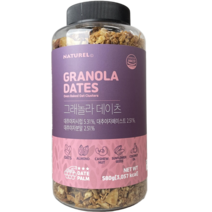 나뚜렐 시리얼타입 수제 데이츠 그래놀라, 1개, 580g
