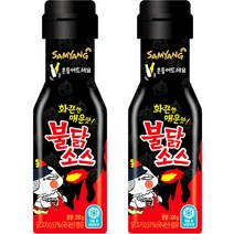[타바스코핫소스대용량] 삼양 불닭소스, 200g, 2개