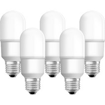 오스람 LED 스틱 램프 12W, 주광색, 5개