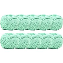 제일모직 헤라 코튼 뜨개실, 10개, 19 에메랄드