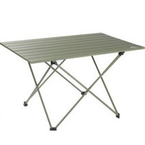 예따여기 접이식 야외 피크닉 테이블 소, 그린