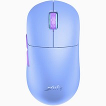 xtrfy 초경량 무선 게이밍 마우스, 프로시티 퍼플, M8W-FROSTY-PURPLE