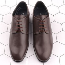 레트로무드 베이직 디자인 키높이 더비슈즈 I-242