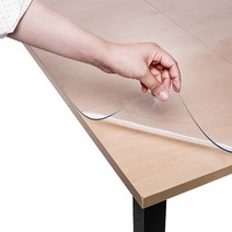 쾌청 유리대용 데스크매트 1mm, 투명