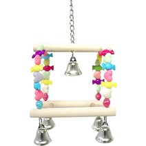 리프패럿 앵무새 블링블링 사탕 그네 00119, 혼합색상, 1개