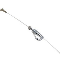 알씨상점 이동식 그림전시 와이어 액자걸이 0.5m 나일론로프 + 후크, 혼합색상, 1세트