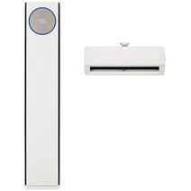LG전자 인버터 58.5㎡+18.7㎡ 휘센 오브제컬렉션 2 in 1 멀티형 타워에어컨 프리미엄 매립배관형 방문설치 FQ18PDNHA2M