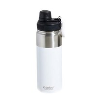 아소부 스텐 진공 보온 보냉 알파인 플라스크 텀블러 TMF6, 화이트, 530ml