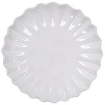 VBCCASA 인칸토 플래티드 샐러드접시, 화이트, 1개