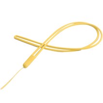 소프트 실리콘 휴대폰 목걸이 다용도 스트랩, 옐로, 1개