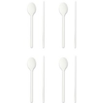 세븐키친 모노실리콘 수저4벌세트, 화이트, 숟가락 4p + 젓가락 4p