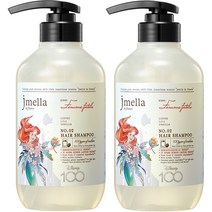 제이멜라 디즈니100 에디션 팜므파탈 헤어 샴푸 화이트릴리향, 500ml, 2개