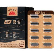 퓨어 홍삼 48g, 60정, 1개