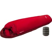 몽벨 심리스 버로우 백 0 침낭 레귤러 RXX 우측지퍼, RED, 1개