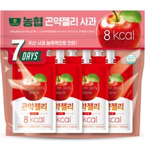 농협 곤약젤리 사과 7p, 1050g, 1개